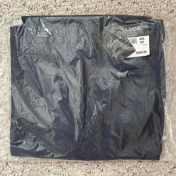 NWT Navy slim fit dress pants / suit pants - never opened! - Picture 2 of 5